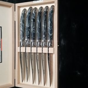 Jean Dubost LAGUIOLE Steak Knives